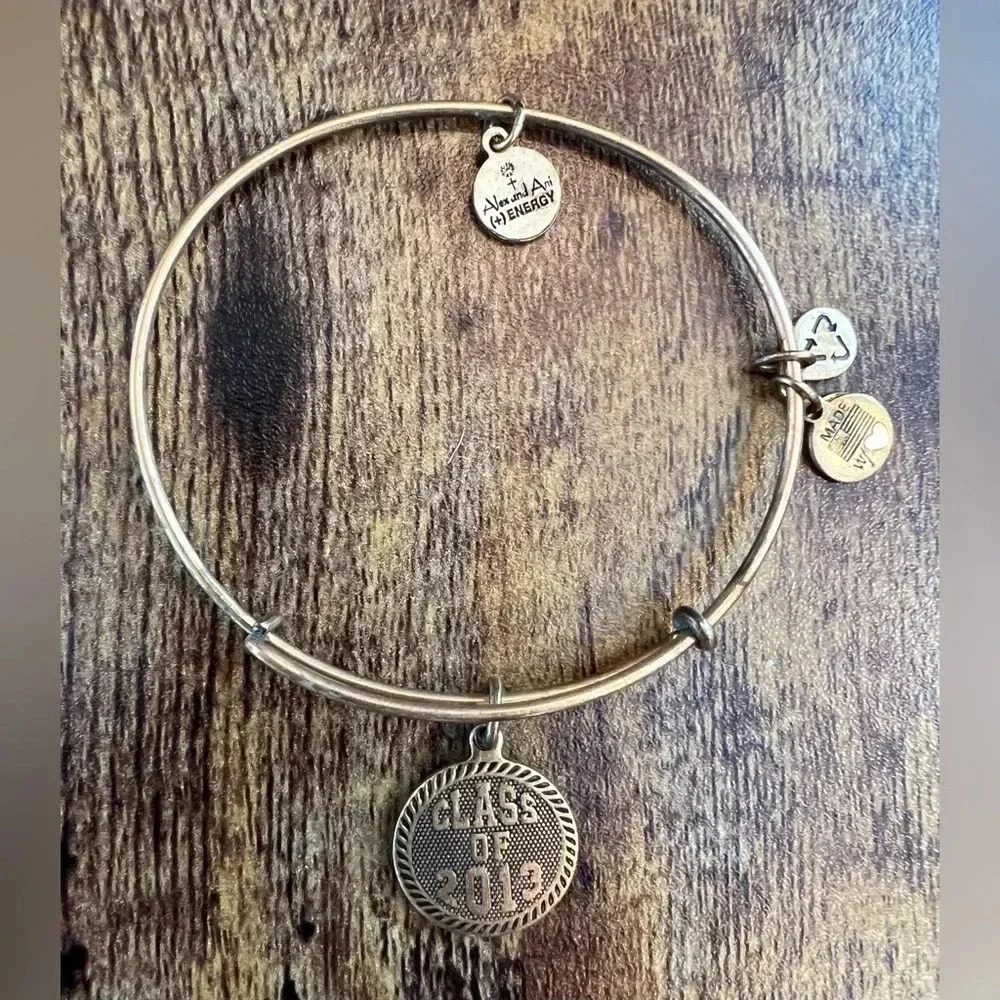 RETIRED: Alex and Ani | Class of 2013 charm bracelet - Picture 5 of 14